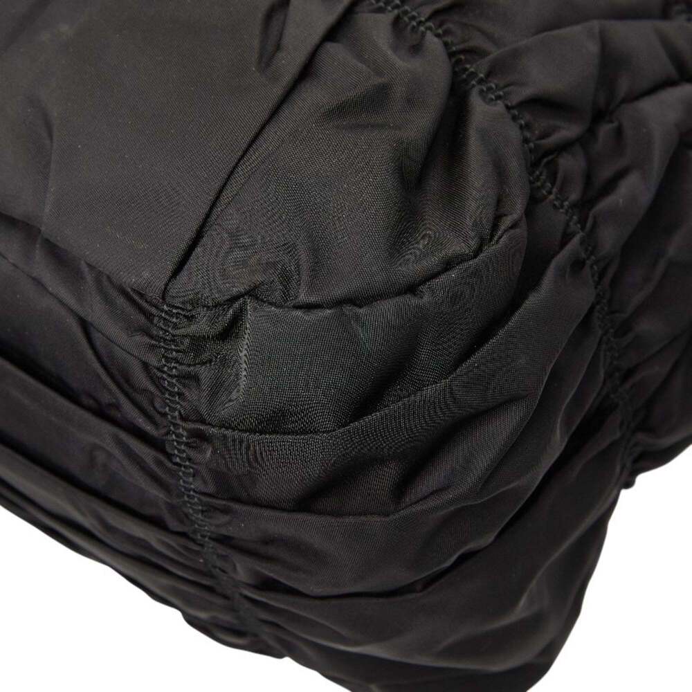 PRADA Black Leather Shoulder Bag - Picture 6 of 14
